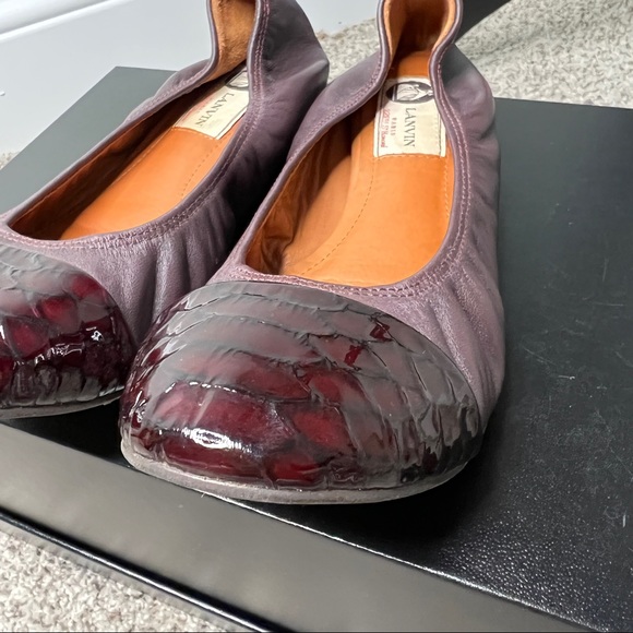 Lanvin ballet flats cap toe - Picture 7 of 9